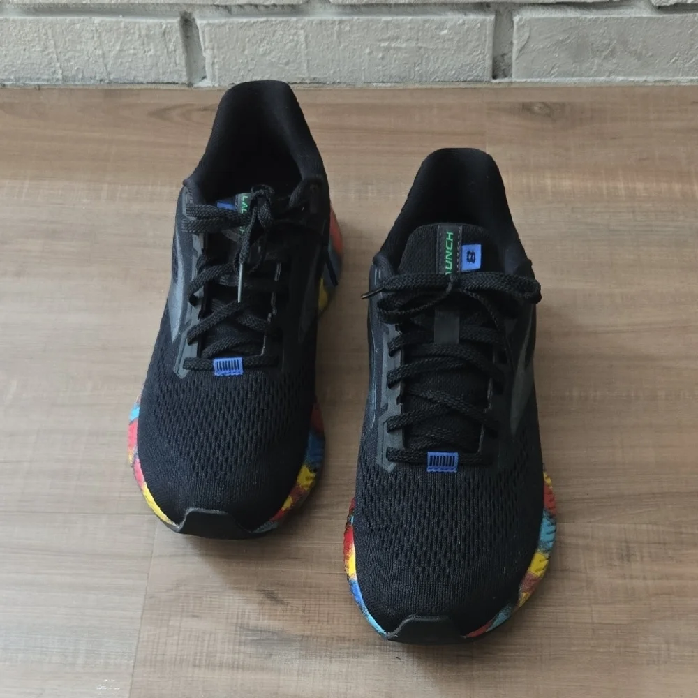 Brooks Black Multicolor Women's Sneakers - Picture 3 of 4